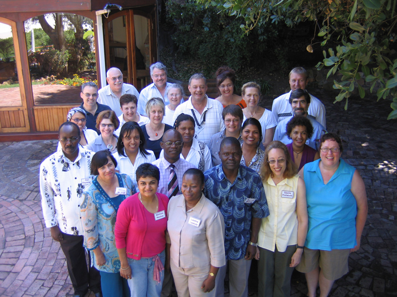 Fellows and faculty of the 2008 Southern Africa-FAIMER Regional Institute