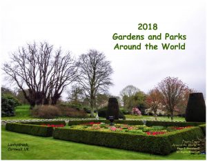 2018 Gardens and Parks Around the World Calendar